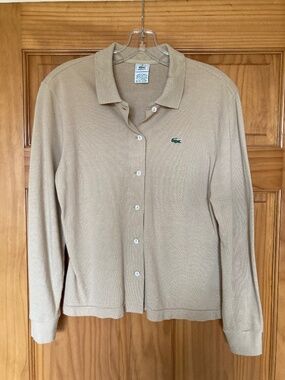 Lacoste long sleeve polo